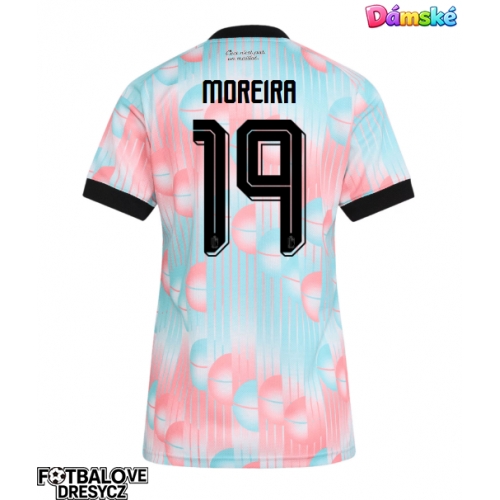 Belgie Diego Moreira #19 Dámské Venkovní Dres MS 2026 Krátký Rukáv Belgie Diego Moreira #19 Dámské Venkovní Dres MS 2026 Krátký Rukáv